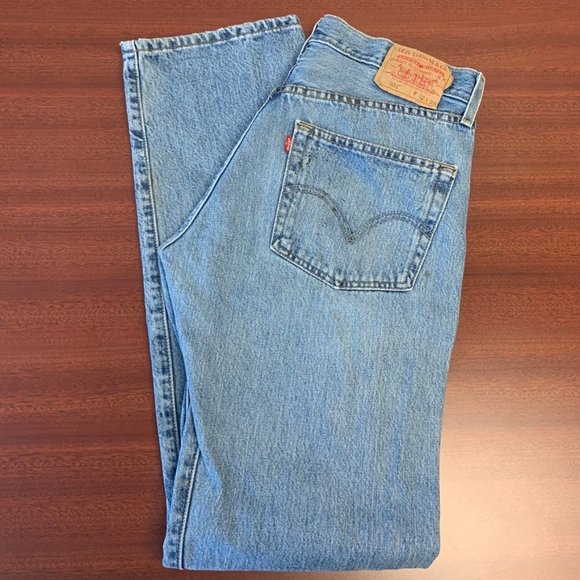 Levi's Denim - Vintage Men's 501 Levi's High Rise Mom Jeans